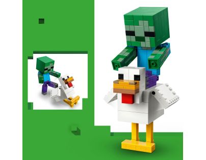 LEGO® Minecraft® 21582 Kuřecí žokej