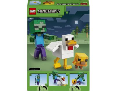 LEGO® Minecraft® 21582 Kuřecí žokej
