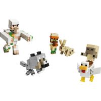 LEGO® Minecraft® 21592 Kuřecí žokej a útok v poušti 2