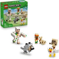 LEGO® Minecraft® 21592 Kuřecí žokej a útok v poušti