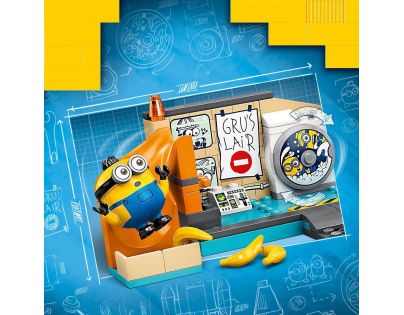 LEGO® Minions 75546 Mimoni v Gruově laboratoři