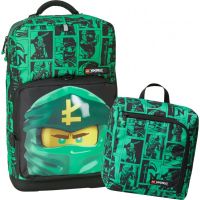 LEGO® Ninjago Green Optimo Plus školní batoh 2 dílný