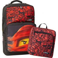 LEGO® Ninjago Red Optimo Plus školní batoh 2 dílný set