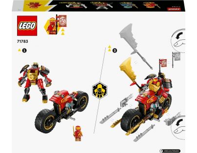 LEGO® NINJAGO® 71783 Kaiova robomotorka EVO