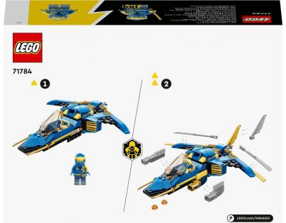 LEGO® NINJAGO® 71784 Jayova blesková stíhačka EVO