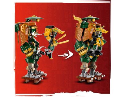 LEGO® NINJAGO® 71794 Lloyd, Arin a jejich tým nindža robotů