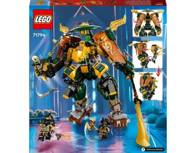 LEGO® NINJAGO® 71794 Lloyd, Arin a jejich tým nindža robotů
