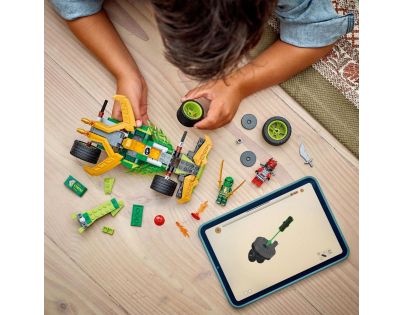 LEGO® NINJAGO® 71828 Lloydovo závodní auto s natahovacím motorem