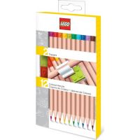 LEGO® Pastelky mix barev 12 ks s LEGO® klipem 4