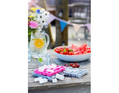LEGO® silikonová forma na led modrá