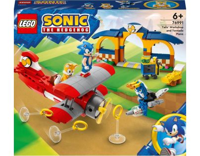 LEGO® Sonic The Hedgehog™ 76991 Tailsova dílna a letadlo Tornádo