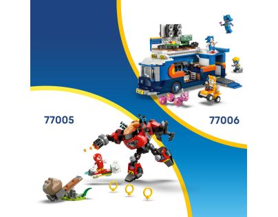 LEGO® Sonic the Hedgehog™ 77005 Knuckles vs. Dr. Eggman: Robotický oblek Egg Crusher