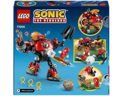 LEGO® Sonic the Hedgehog™ 77005 Knuckles vs. Dr. Eggman: Robotický oblek Egg Crusher