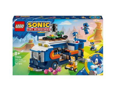 LEGO® Sonic the Hedgehog™ 77006 Velitelské vozidlo týmu Sonic