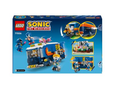 LEGO® Sonic the Hedgehog™ 77006 Velitelské vozidlo týmu Sonic