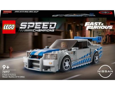 LEGO® Speed Champions 76917 2 Fast 2 Furious Nissan Skyline GT-R (R34) - Poškozený obal