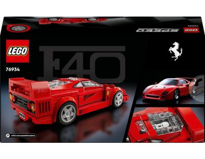 LEGO® Speed Champions 76934 Superauto Ferrari F40 - Poškozený obal