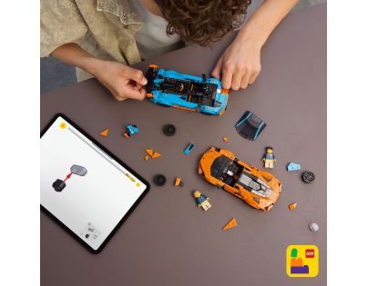 LEGO® Speed Champions 77238 Lamborghini Revuelto a Huracán STO