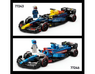 LEGO® Speed Champions 77243 Závodní auto Oracle Red Bull Racing RB20 F1® - Poškozený obal