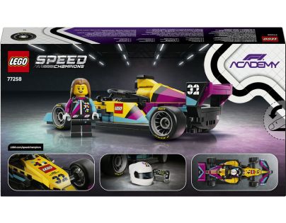 LEGO® Speed Champions 77258 Závodní auto F1 ACADEMY™