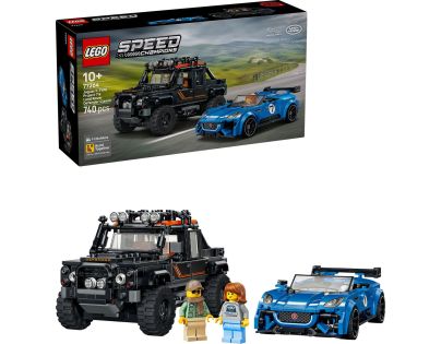 LEGO® Speed Champions 77264 Jaguar Project 7 a Land Rover Defender