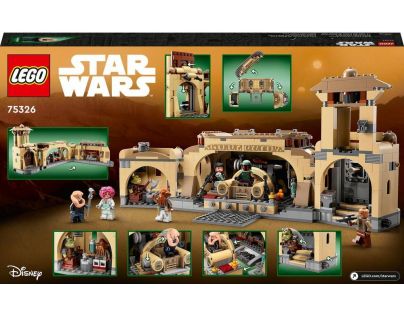 LEGO® Star Wars™ 75326 Trůnní sál Boby Fetta