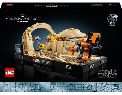 LEGO® Star Wars™ 75380 Závody kluzáků v Mos Espa Diorama