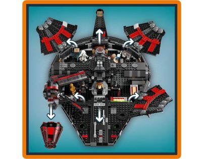 LEGO® Star Wars™ 75389 Temný Falcon - Poškozený obal