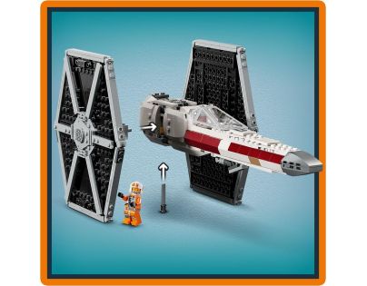 LEGO® Star Wars™ 75393 Stíhačka TIE a X-wing – kombinovaná stavebnice