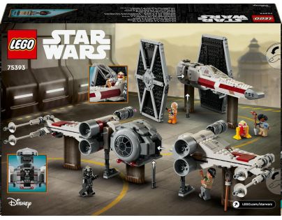 LEGO® Star Wars™ 75393 Stíhačka TIE a X-wing – kombinovaná stavebnice