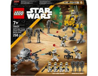 LEGO® Star Wars™ 75431 Bitevní balíček klonovaných vojáků z 327. hvězdného sboru