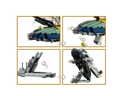 LEGO® Star Wars™ 75433 Jango Fett a jeho hvězdná loď