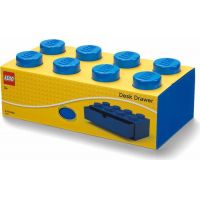 LEGO® stolní box 8 se šuplíky modrý 3