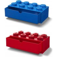 LEGO® stolní box 8 se zásuvkou červený 4