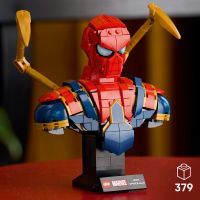 LEGO® Super Heroes 76326 Busta Iron Spider-Mana 3