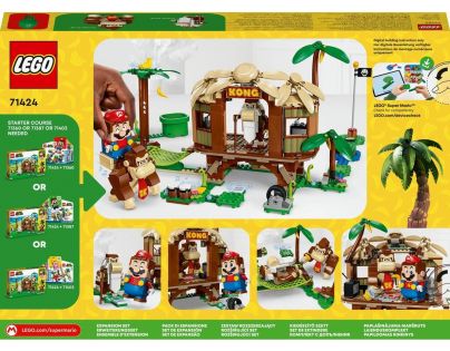 LEGO® Super Mario™ 71424 Donkey Kongův dům na stromě rozšiřující set