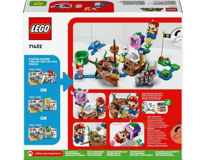 LEGO® Super Mario™ 71432 Dorrie a dobrodružství ve vraku lodi rozšiřující set