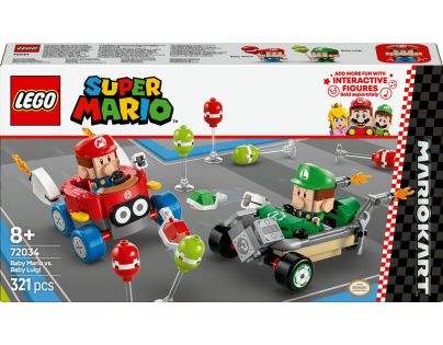 LEGO® Super Mario™ 72034 Mario Kart™ Baby Mario vs. Baby Luigi