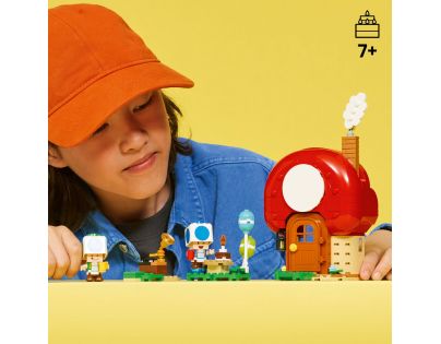 LEGO® Super Mario™ 72041 Toad a párty v jeho domku