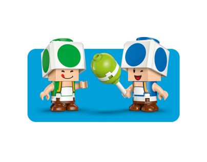 LEGO® Super Mario™ 72041 Toad a párty v jeho domku