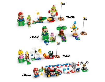 LEGO® Super Mario™ 72041 Toad a párty v jeho domku