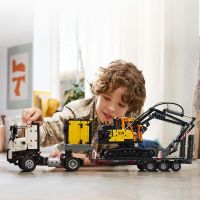 LEGO® Technic 42175 Nákladní auto Volvo FMX a elektrický bagr Volvo EC230 3