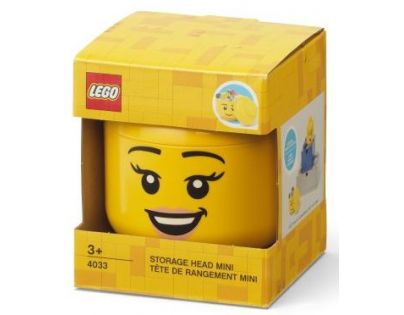 LEGO® Úložná hlava mini Šťastná dívka
