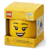 LEGO® Úložná hlava mini Šťastná dívka 3