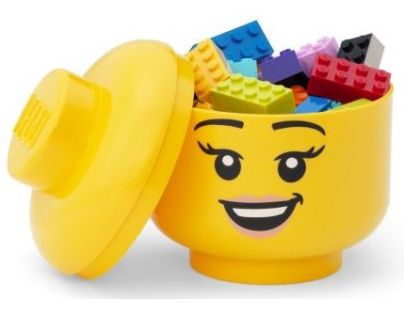 LEGO® Úložná hlava mini Šťastná dívka