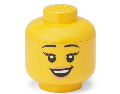 LEGO® Úložná hlava mini Šťastná dívka