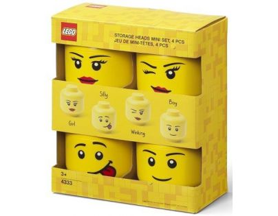 LEGO® Úložné hlavy mini Multi-pack 4 ks