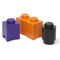 LEGO® Úložné boxy Multi-Pack 3 ks fialová, černá, oranžová 2
