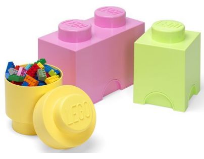 LEGO® Úložné boxy Multi-Pack 3 ks pastelové
