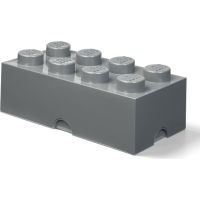 LEGO® Úložný box 25 x 50 x 18 cm - Tmavě šedá - Poškozený obal